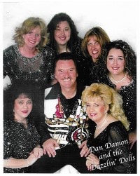 Dan Damon and the Dazzlin' Dolls group photo, 2002