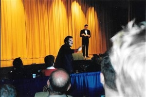 Dan performing at the 50th Anniversary of the end of WWII in the Pacific, Long Beach 1995