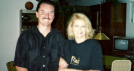 Dan with Angie Dickinson, a talented actress and a wonderful lady.