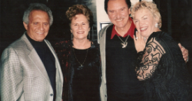 Dan and Pat with Lezlie and Buddy Greco.
